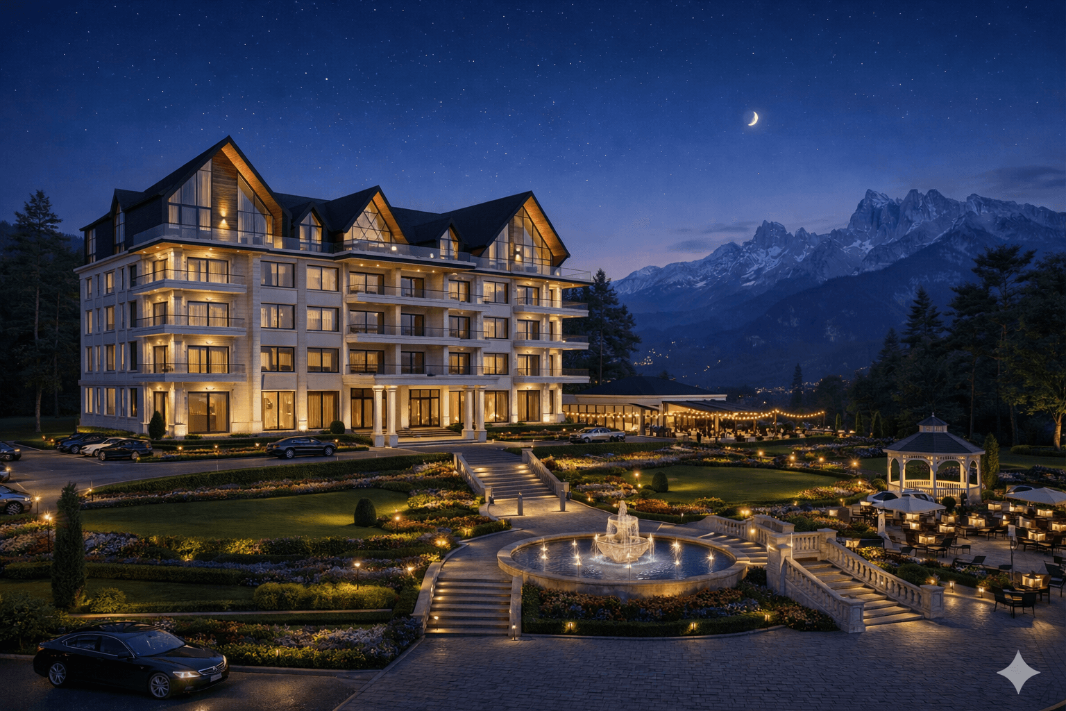 Hotel at Srinagar